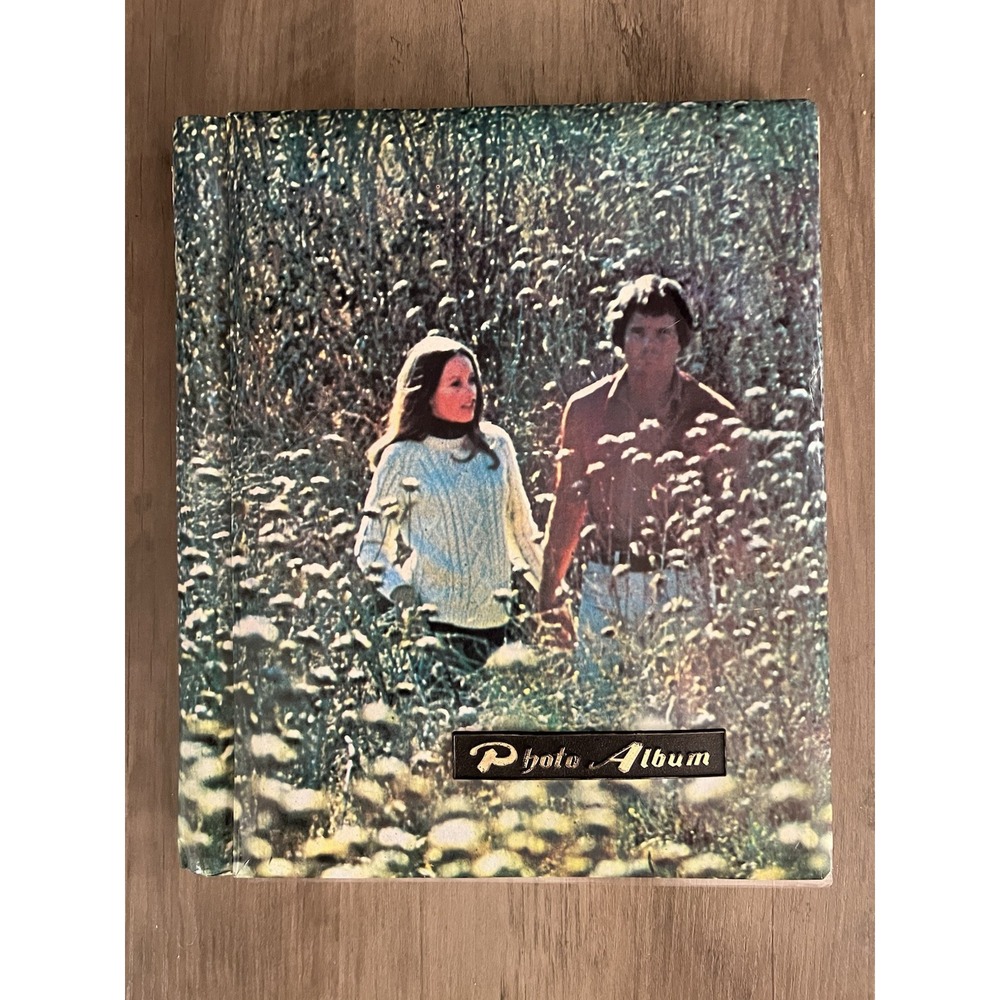 Vintage Swan Brand Magnetic Photo Album 1970s Fair To Good Condition Great Prop!